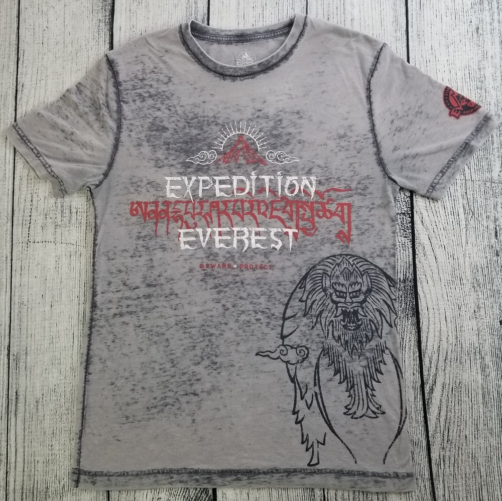 Disney Grey Expedition Everest Short Sleeve Tee